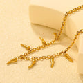 Chilli Pepper Charm Cable Chain Necklace